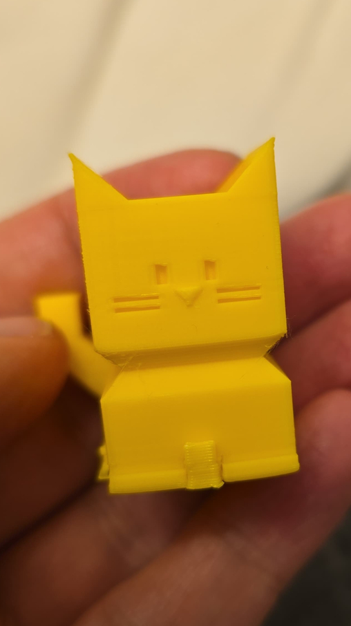 My first Klipper-powered print:Cali Cat